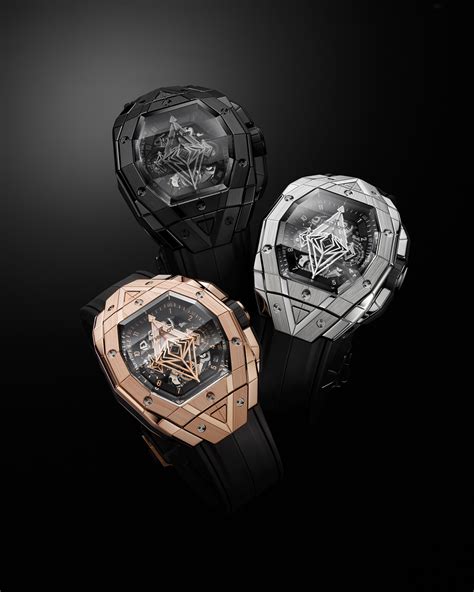 hublot big bang sang bleu all black|spirit of big bang sang bleu.